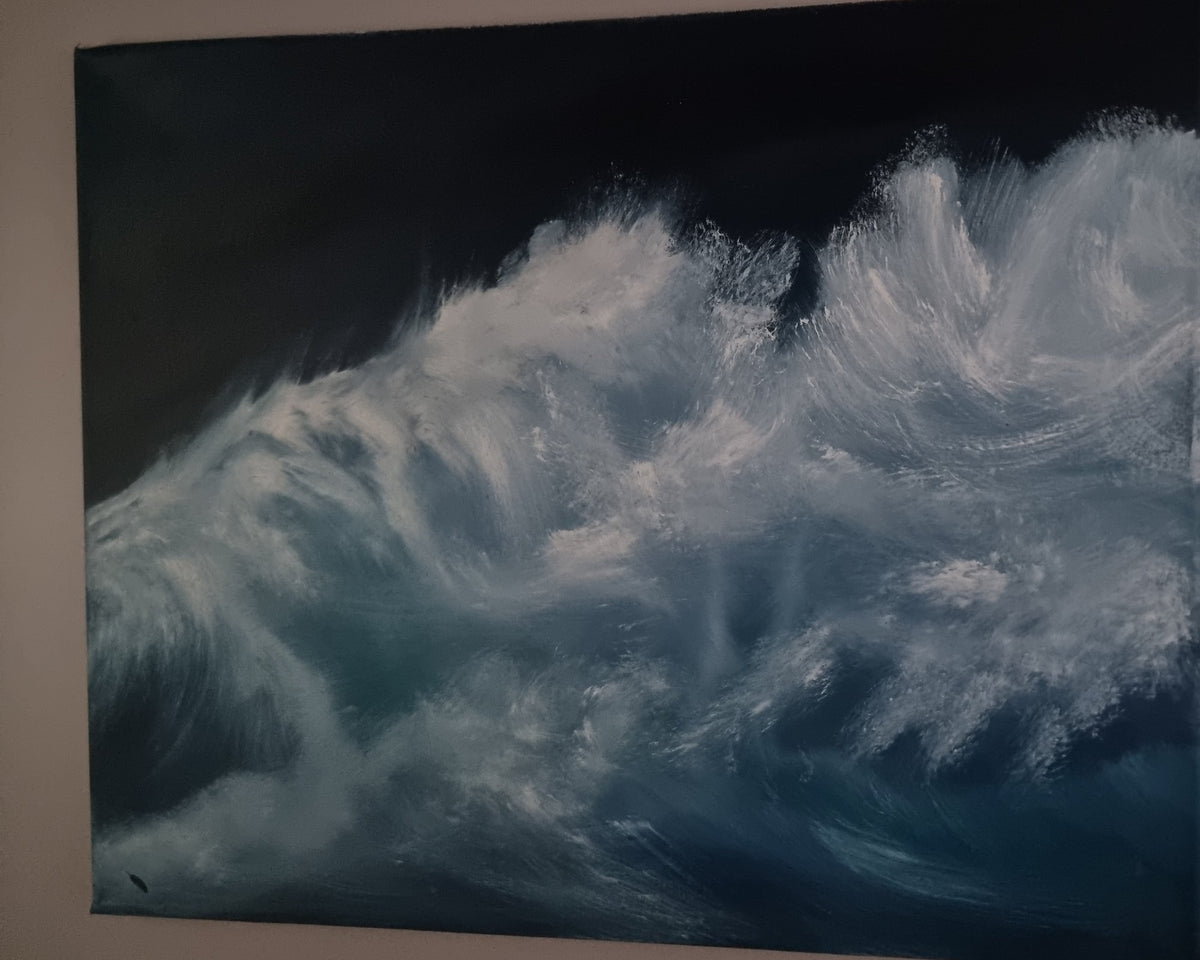 The Restless Tide | Original Oil Painting