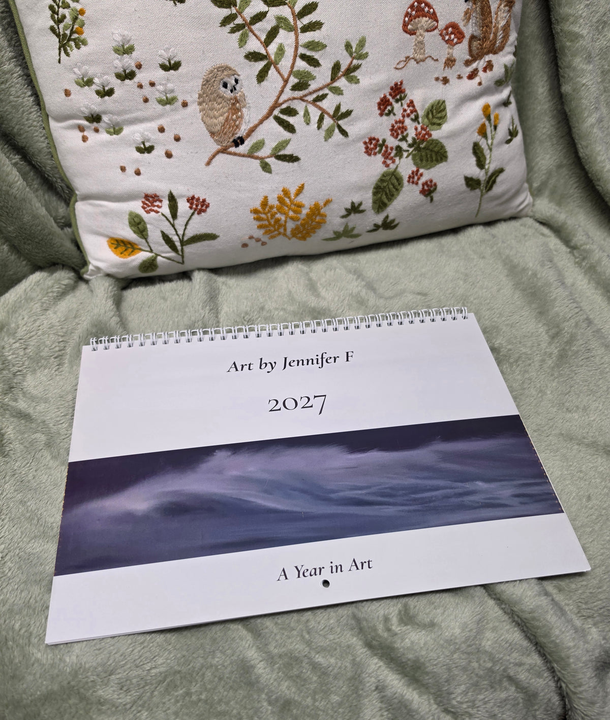 A Year in Art – 2027 Calendar | Art by Jennifer F