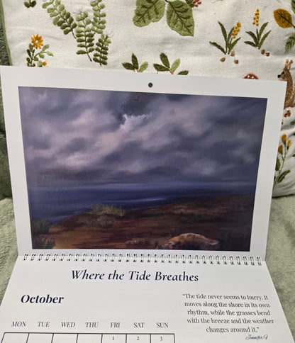 A Year in Art – 2027 Calendar | Art by Jennifer F