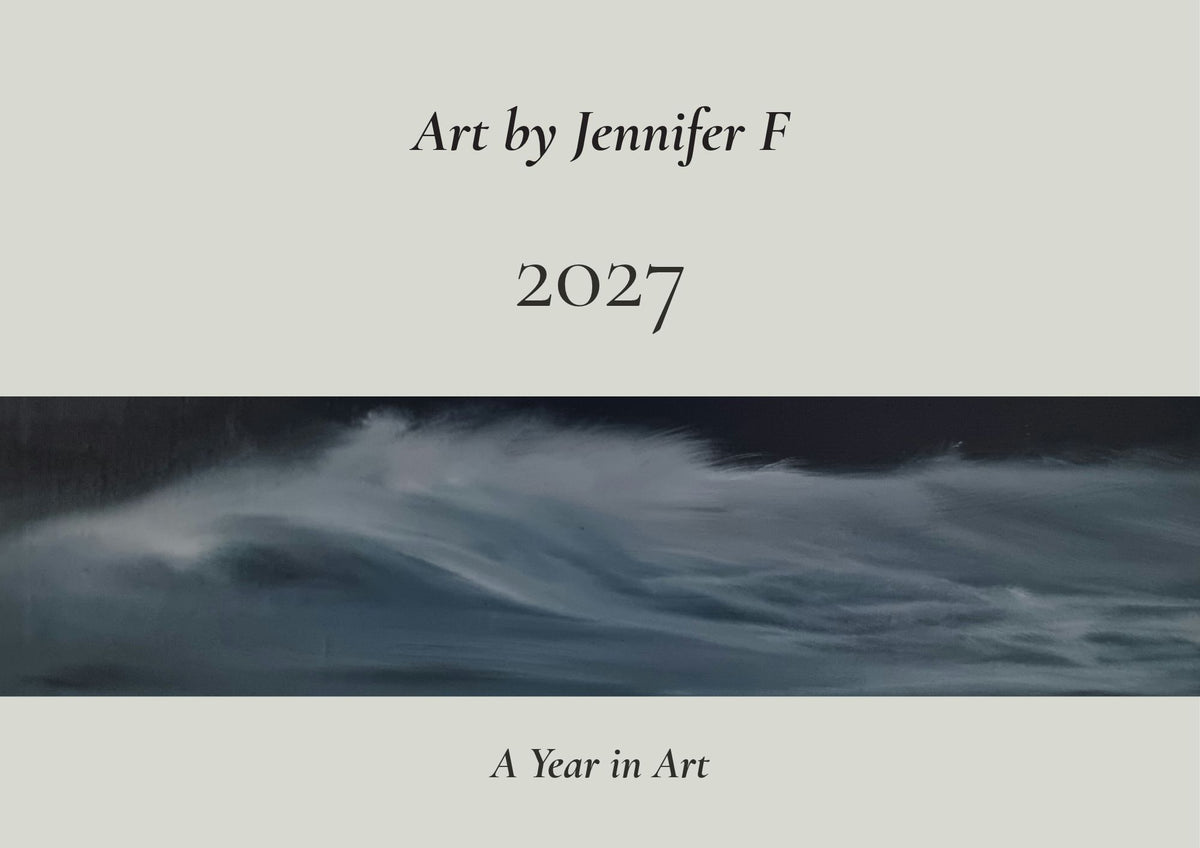 A Year in Art – 2027 Calendar | Art by Jennifer F