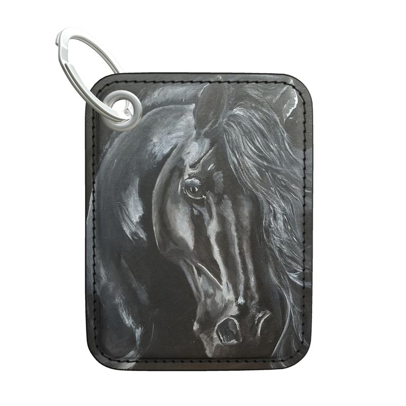 Premium Painted Edge Keyring