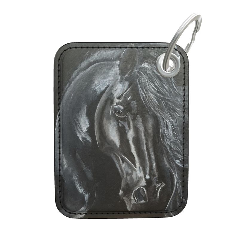 Premium Painted Edge Keyring