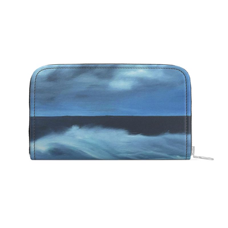 Leather Zip Purse