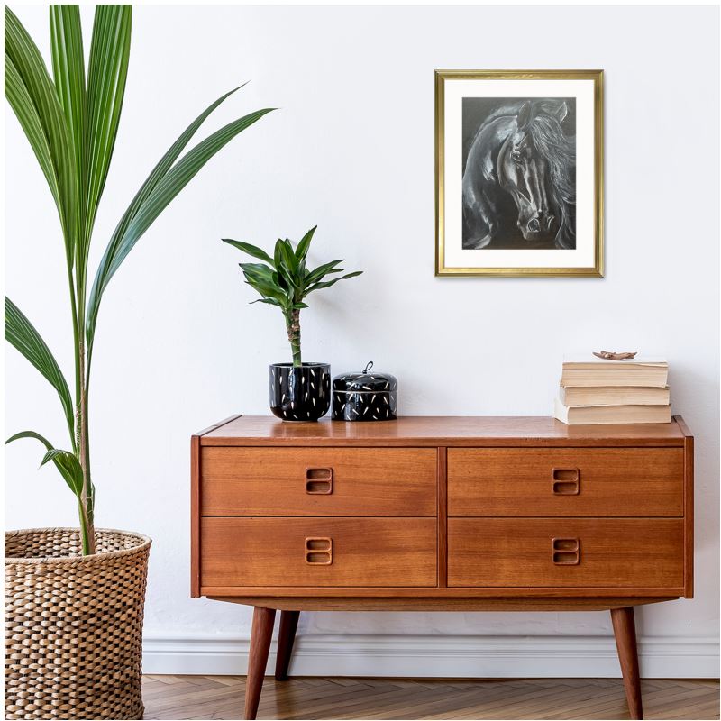 The Black | Fine Art Framed Print