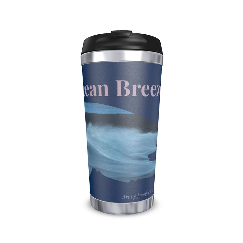 Ocean Breeze Travel Mug version 2