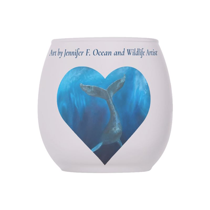 Glass Tealight Candle Holder