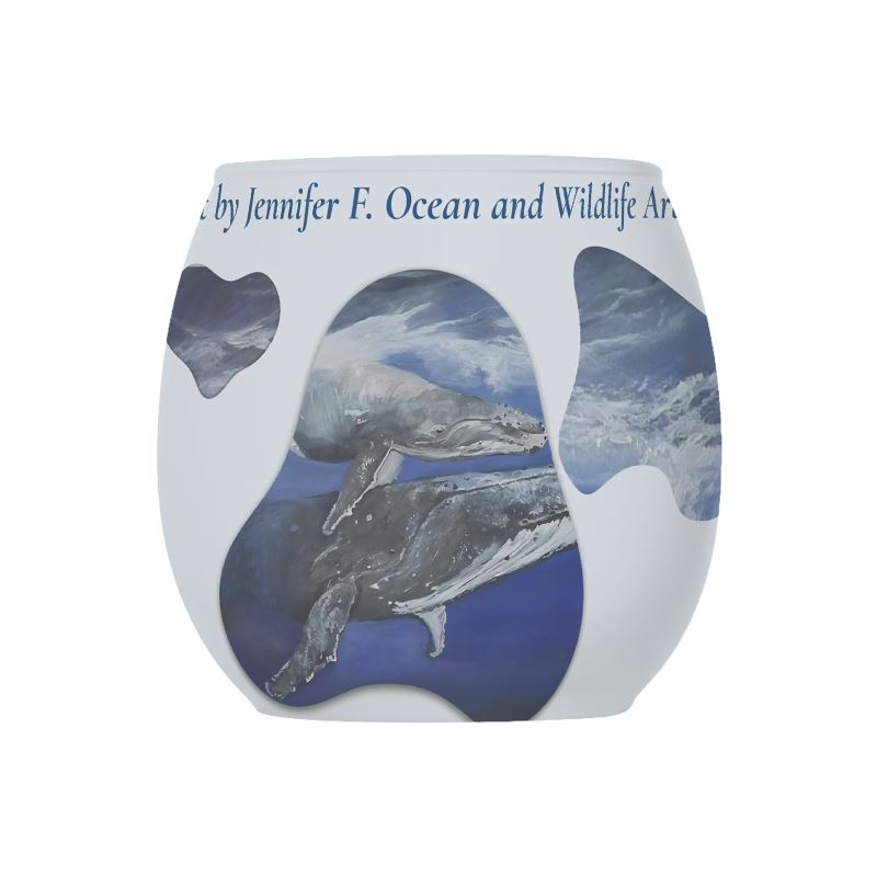 Glass Tealight Candle Holder