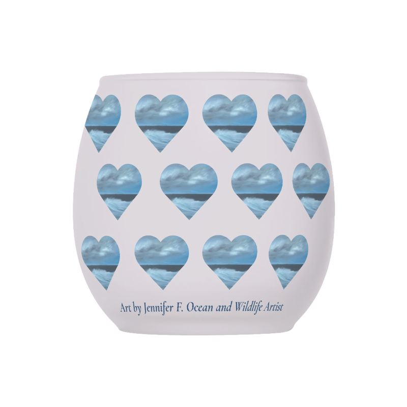 Glass Tealight Candle Holder