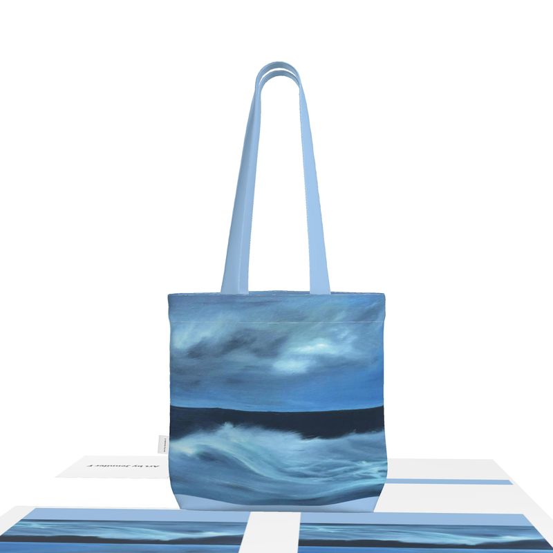 'Ocean Breeze'-  Fine Art Tote Bag by Jennifer F