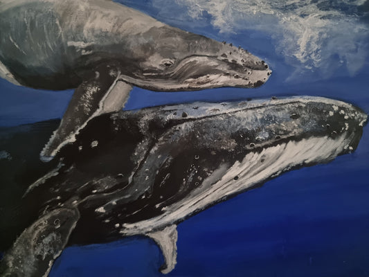 'From the Deep' | Original Acrylic Painting