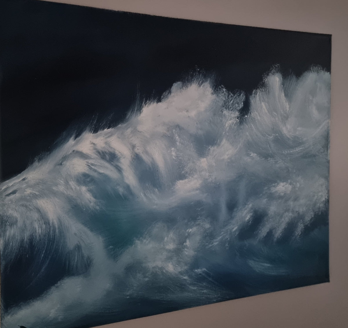 The Restless Tide | Original Oil Painting
