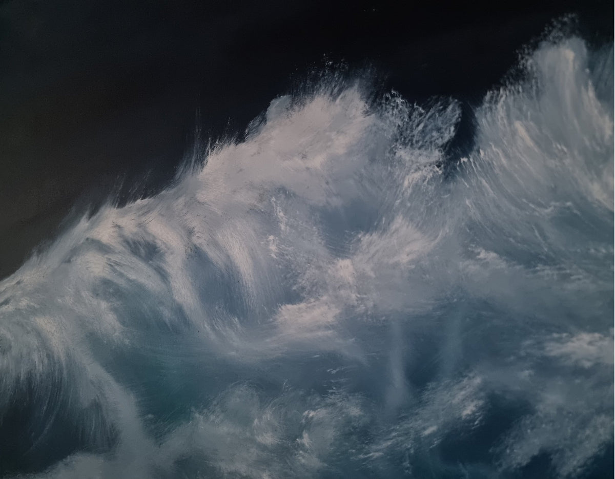The Restless Tide | Original Oil Painting